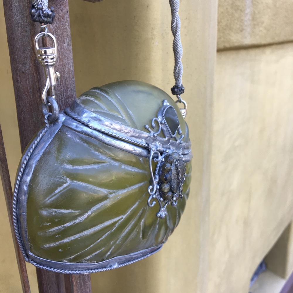 Lucite purse
